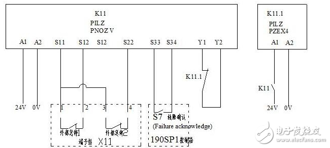 安全繼電器工作原理、接線圖、使用方法